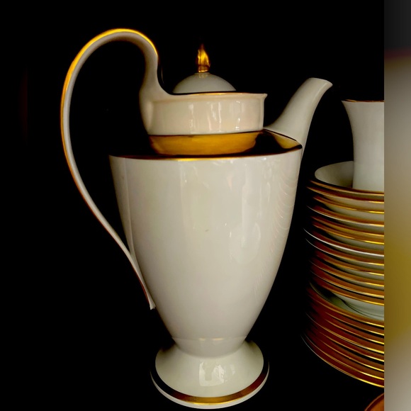 Furstenbug Empire gold plated coffee pot